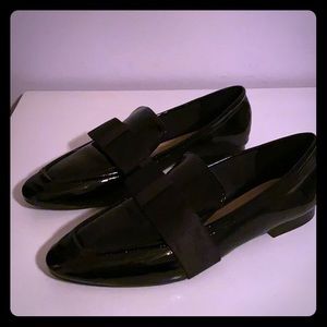 New Zara Black Loafers Flats Women Size 38 (US 8)